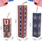 3PCS Patriotic Firework Tiered Tray Sign,4th of July Wooden Table Decoration